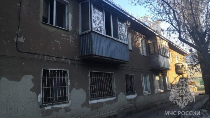 На пожаре в Волжском районе Саратова погиб мужчина