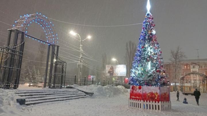 В Саратове пойдет снег