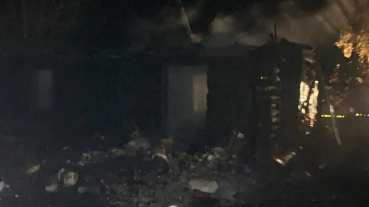 Женщина спаслась из горящего дома в Озинском районе