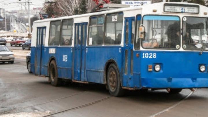 В Саратове прервано движение троллейбусов маршрута №4