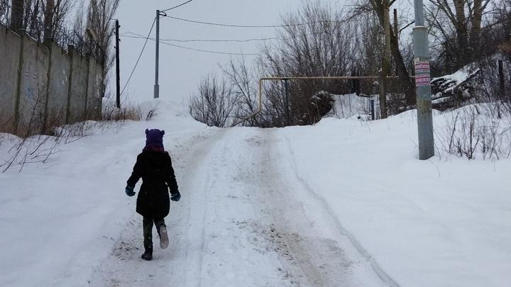 Сегодня в Саратове снова снегопад