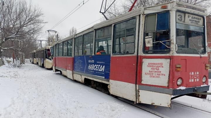 На период строительства скоростного трамвая в Саратове пустят 80 дополнительных автобусов