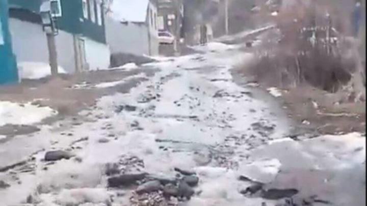 В Вольске из-за ремонта одной дороги была уничтожена другая