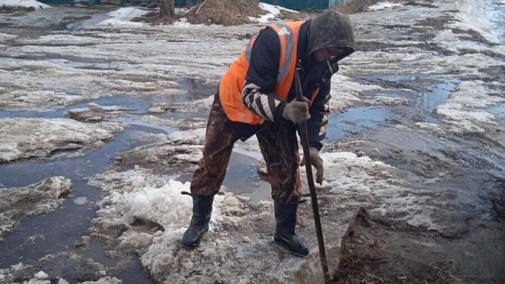 Уровень воды в Медведице в Петровском районе приближается к нормативному
