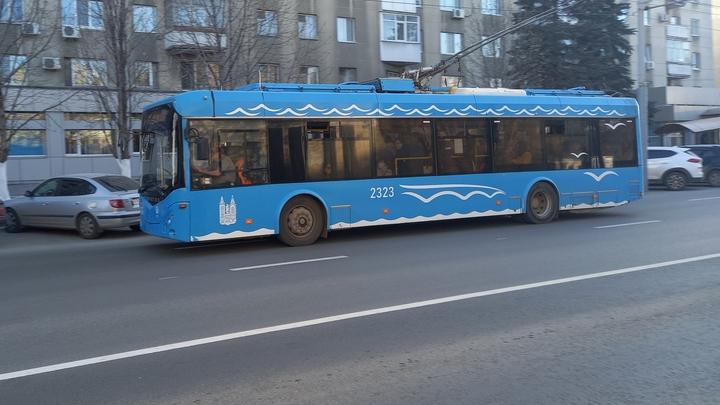 В Саратове прервалось движение троллейбусов 4-го маршрута