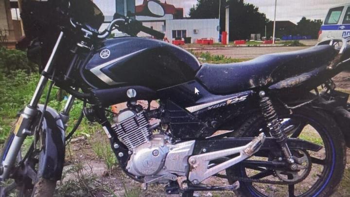 Мотоциклист перевернулся в Татищевском районе