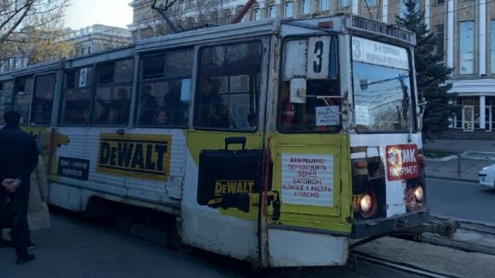 В Саратове прервано движение трамваев №4