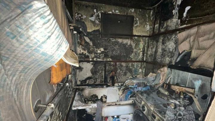 В Балакове из-за короткого замыкания загорелась ванная комната