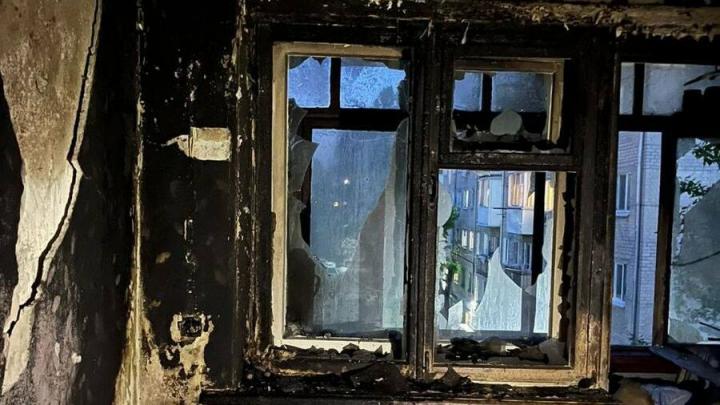 Пожилая женщина получила серьезные ожоги на пожаре в Заводском районе Саратова