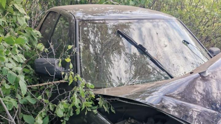 Ночью на полевой дороге Советского района разбился водитель "Приоры"
