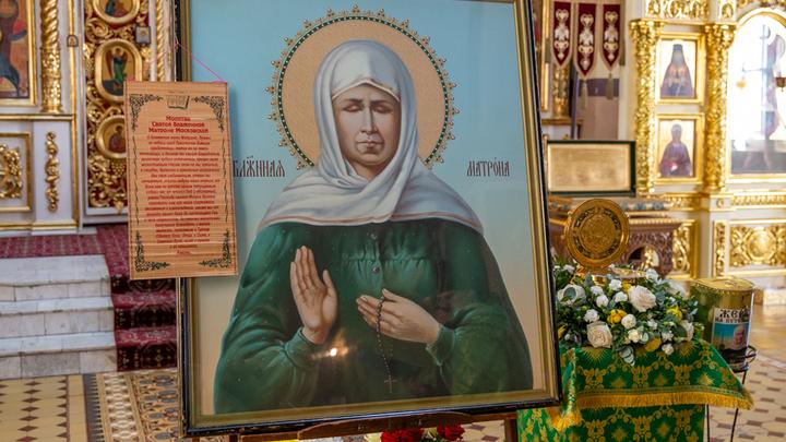 В Энгельс прибыли мощи святой Матроны Московской