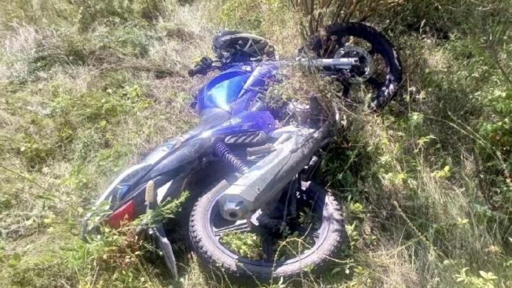 Мотоциклист вылетел в кювет в Аркадакском районе