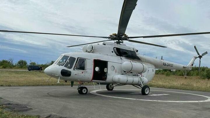 Вертолет санавиации спас жизнь жителя Вольска после запоя
