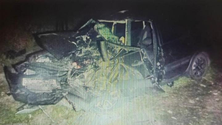 В Балтайском районе погиб водитель "Гранты" после столкновения с грузовиком