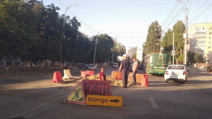 В Саратове отремонтируют дорогу на улице Клочкова