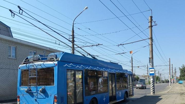 В Саратове остановилось движение двух троллейбусных маршрутов