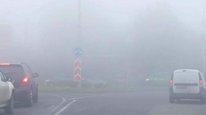 Густой туман в Саратовской области сохранится до утра вторника