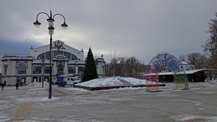 В Саратове ветрено и морозно 