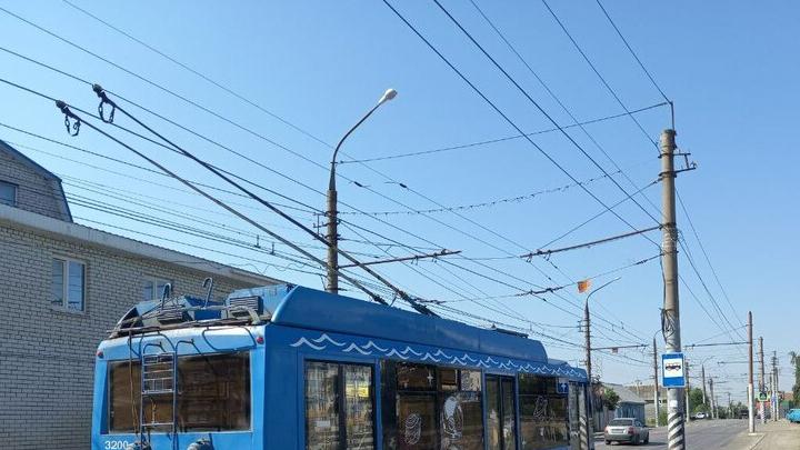 В Саратове остановилось движение двух троллейбусных маршрутов