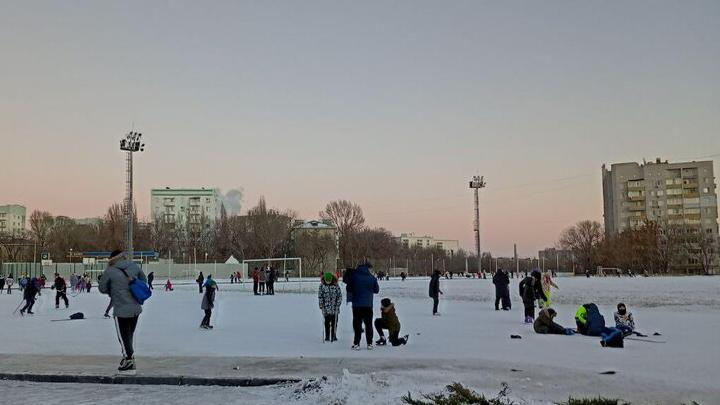 В Саратовскую область идут морозы: в городе откроются катки