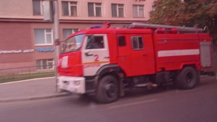 За новогоднюю ночь в Саратовской области произошло семь пожаров