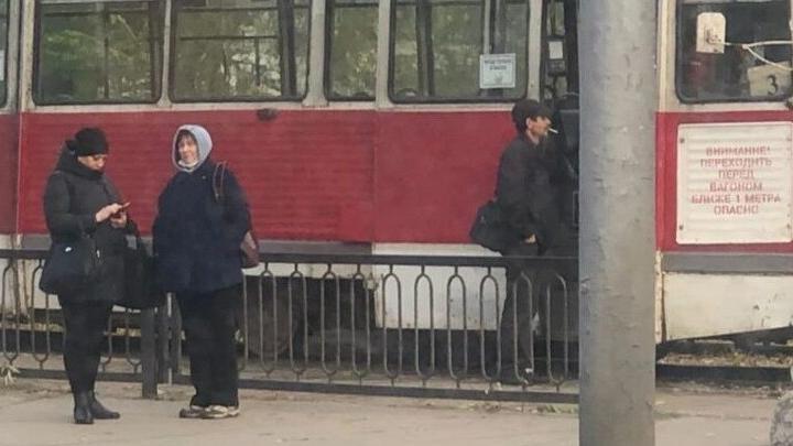 В Саратове остановились трамваи 11-го маршрута