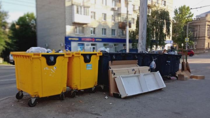 В Саратове потратят миллион на содержание мусорных площадок в Волжском районе