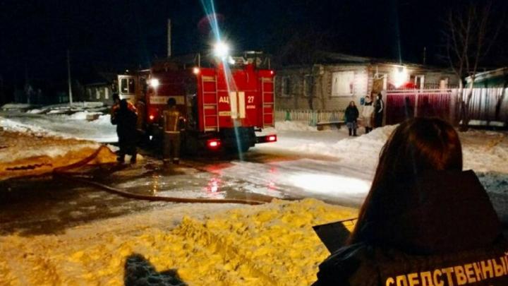На пожаре в Энгельсском районе погиб пенсионер