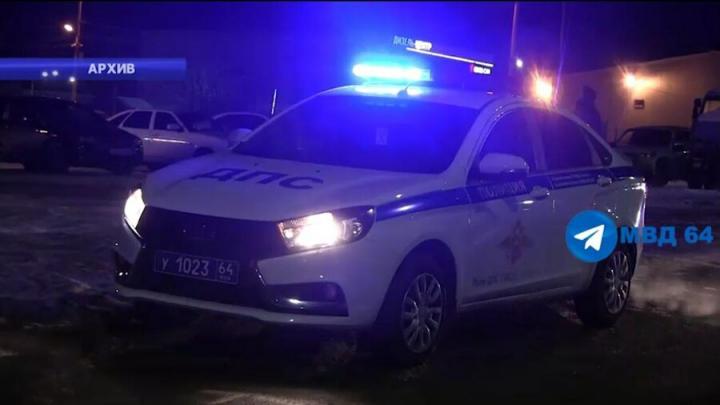 Пьяный водитель попытался сбежать от сотрудников ГИБДД в Заводском районе Саратова