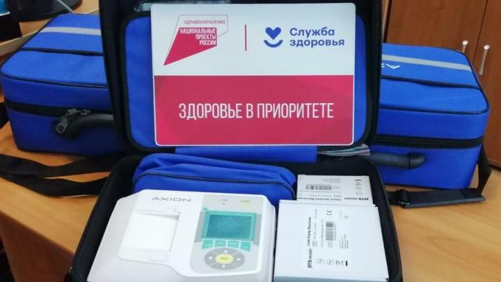 В районные больницы Саратовской области поступают аппараты ЭКГ с возможностью удаленного консультирования