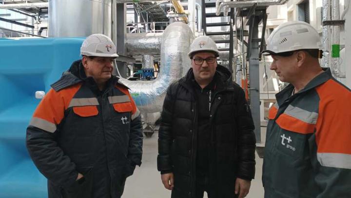 Министр строительства и ЖКХ Саратовской области осмотрел новые энергообъекты «Т Плюс»