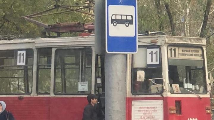 В Саратове остановилось движение трамваев 11-го маршрута