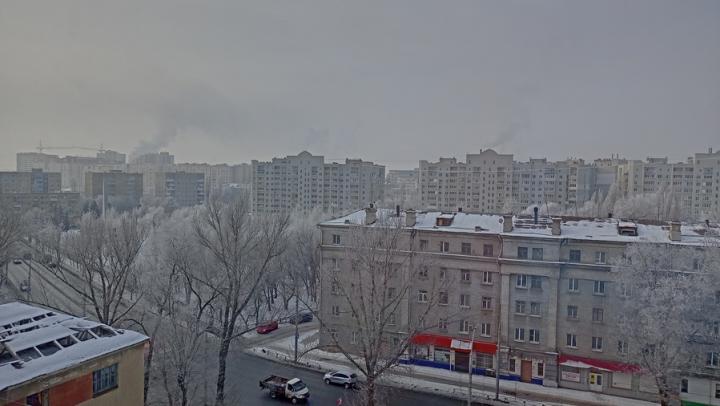В Саратовской области туман, мокрый снег и гололедица