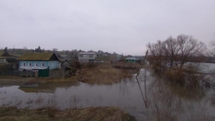 В Дергачевском районе ухудшилась ситуация из-за паводка