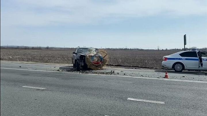В автокатастрофе в Гагаринском районе Саратова погиб водитель Renault