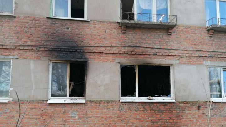На пожаре в балаковском общежитии пострадал мужчина