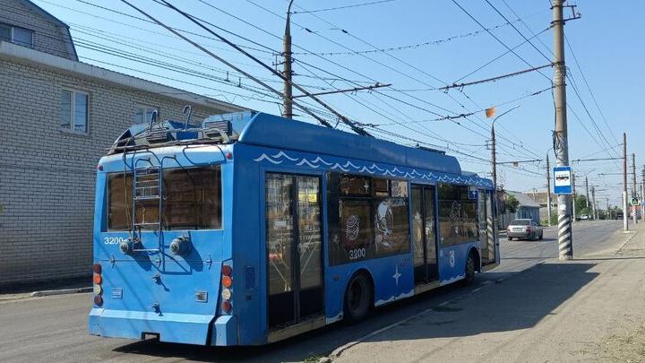 В Саратове прервано движение трех троллейбусных маршрутов