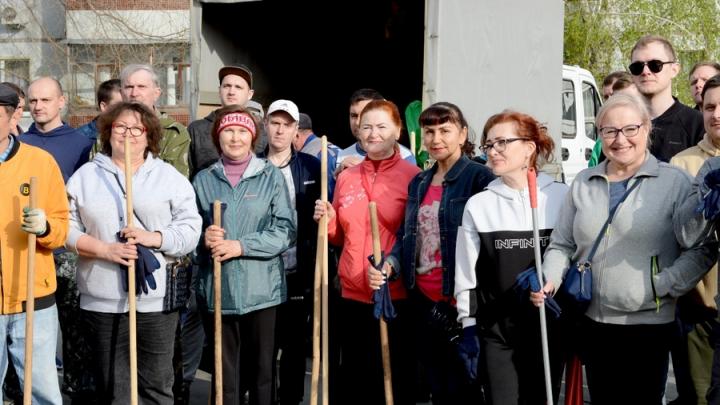 Работники Балаковской АЭС вывезли с городских улиц и парков около 15 тонн мусора 