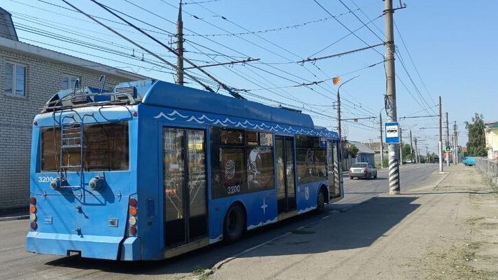 В Саратове остановилось движение двух троллейбусных маршрутов