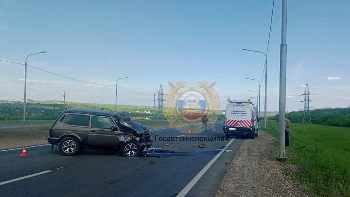 Водитель "Нивы" пострадал в ДТП с "Фордом" в Солнечном-2