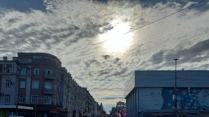 В Саратове облачно и тепло