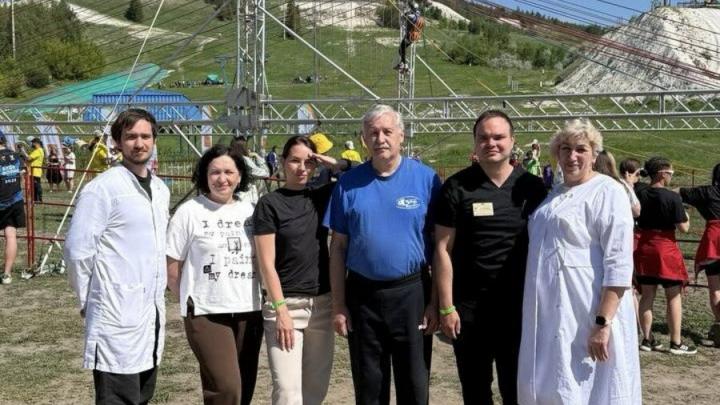 Медики следят за здоровьем участников и гостей Туриады