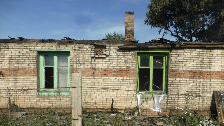 В Марксовском районе пожарные потушили возгорание в частном доме