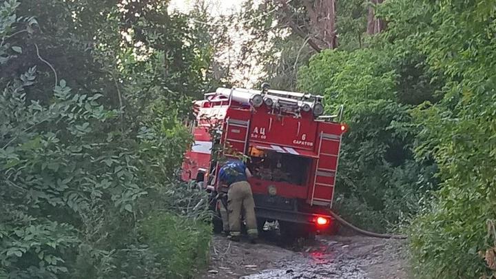 Трагедия на Украинской в Саратове: на пожаре погибла пенсионерка, пострадал мужчина
