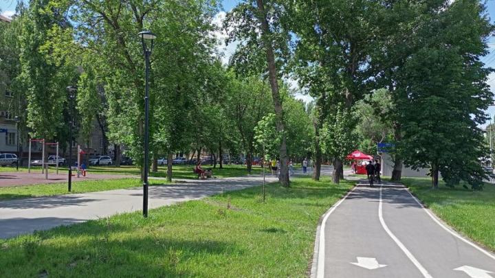 В Саратове тепло и малооблачно