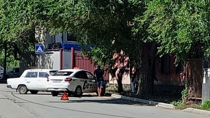 Такси попало в ДТП с 