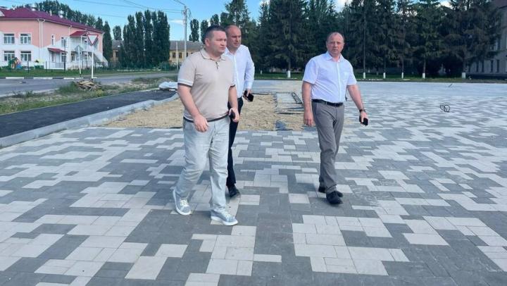 Строительство Парка Авиаторов продолжается в военном городке Балашова