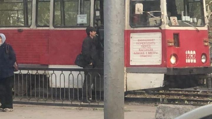 В Саратове остановилось движение трамваев 7-го маршрута