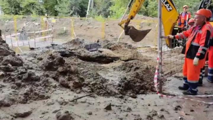 Балаковский водоканал после критики Панкова оперативно засыпал яму