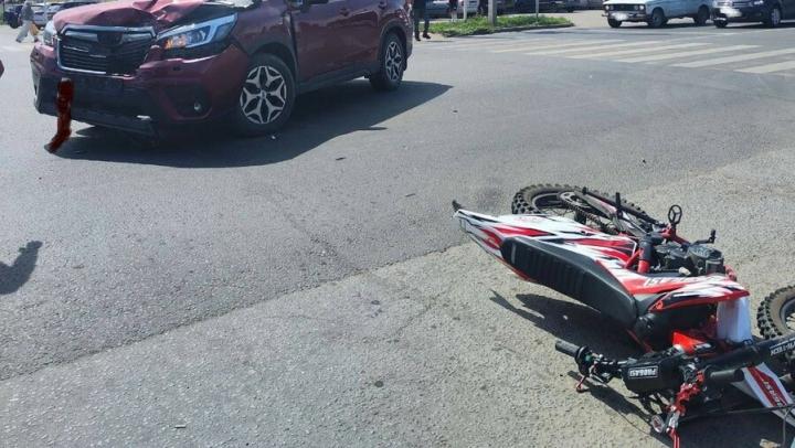 В Энгельсе возросло число ДТП с несовершеннолетними питбайкерами